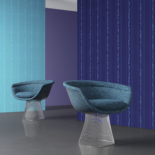 Tessuto da parete - PIVOT STITCH - Knoll Textiles - a righe / in poliestere / ricamato