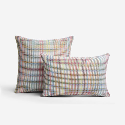 Cuscino in poliestere - PLAIDTASTIC   - Knoll Textiles - in cotone / rettangolare / per uso residenziale