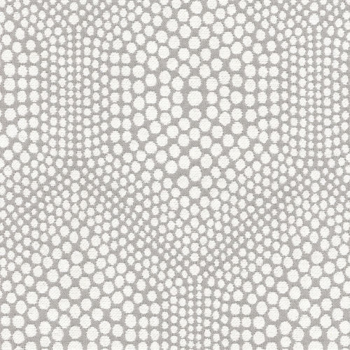 Tessuto da tappezzeria - CIRCLING ABOUT STERLING - WAVERLY Div. of Schumacher & Co. - con motivi geometrici / in poliestere / in cotone