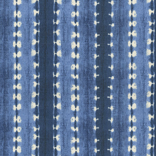 Tessuto da tappezzeria - INDIGO JAVA JOURNEY - WAVERLY Div. of Schumacher & Co. - a motivi / in poliestere