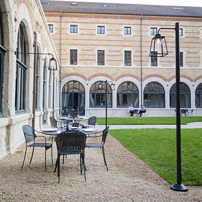 Lampione urbano - LAMPIOK 1 - Roger Pradier - contemporaneo / in alluminio / in ottone