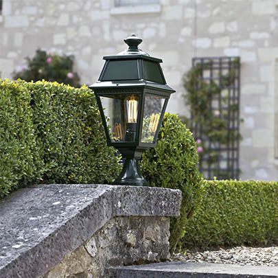 Lampioncino classico - AVENUE 2 - Roger Pradier - in vetro acrilico / in ottone / in alluminio