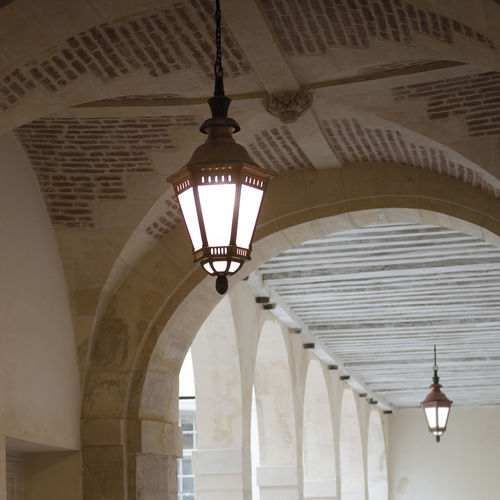 Lampada a sospensione - CITADELLE - Roger Pradier - in alluminio / in rame / in acrilico