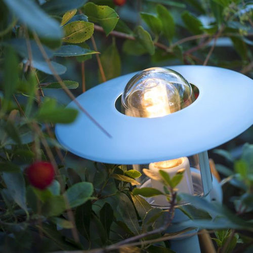 Lampioncino da giardino - NEWPARK - Roger Pradier - classico / in alluminio / in vetro