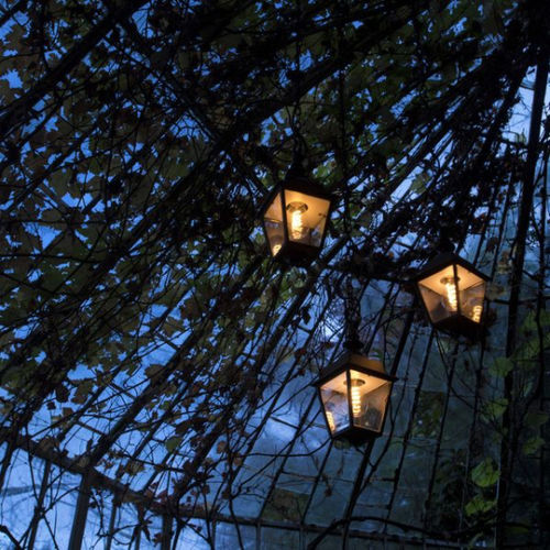 Lampada a sospensione - Chenonceau - Roger Pradier - in alluminio / in vetro / tradizionale