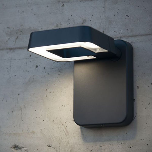 Applique contemporanea - Square - Roger Pradier - da esterno / in alluminio / in policarbonato