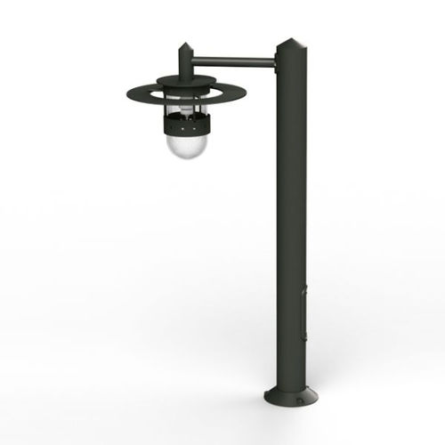 Lampioncino contemporaneo - Kent - Roger Pradier - in vetro / in alluminio / LED