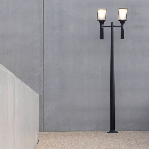 Lampione urbano - OL 33 - Roger Pradier - contemporaneo / in alluminio / in vetro