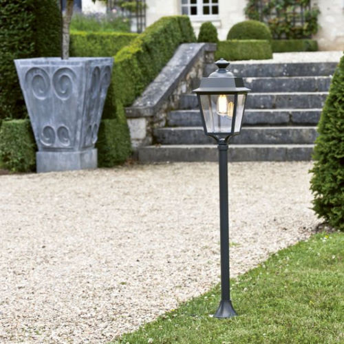 Lampioncino classico - Place des Vosges 1 - Roger Pradier - in metacrilato / in alluminio / a incandescenza