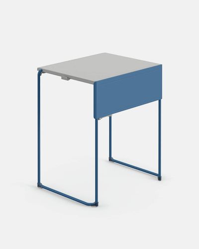 Tavolo per corsi di formazione contemporaneo - IBEBI - in ABS / in melaminico / con supporto in acciaio