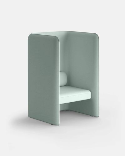 Poltrona contemporanea - KUMO PA - IBEBI - in tessuto / con cuscino rimovibile / con schienale alto