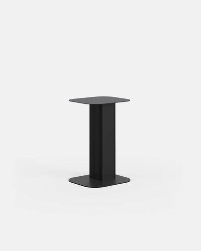 Tavolo d'appoggio contemporaneo - KUMO TAV W - IBEBI - in metallo verniciato / con supporto in metallo / quadrato