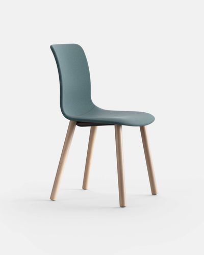 Sedia contemporanea - NUME WO TAP - IBEBI - da interno / in tessuto / con supporto in faggio