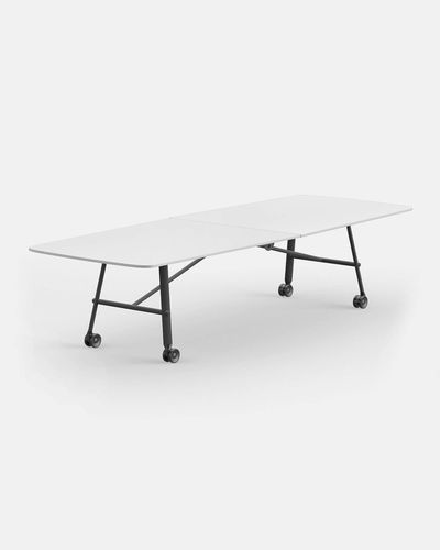 Tavolo da lavoro contemporaneo - TAM TAM BOT - IBEBI - in laminato / in MDF / in melaminico