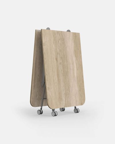 Tavolo da riunione contemporaneo - TAM TAM CUR - IBEBI - in MDF / in laminato / in melaminico
