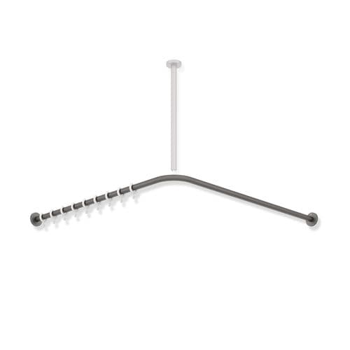 Binario per tende per installazioni a soffitto - 900.34.10260 - HEWI Heinrich Wilke - per tende arricciate / contract / per finestra