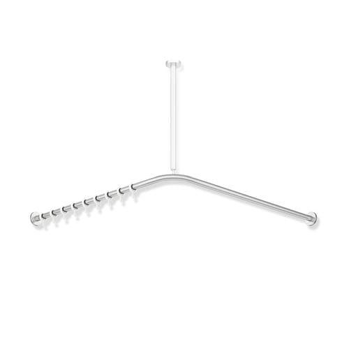 Binario per tende per installazioni a soffitto - 900.34.102XA - HEWI Heinrich Wilke - per tende arricciate / contract / per finestra
