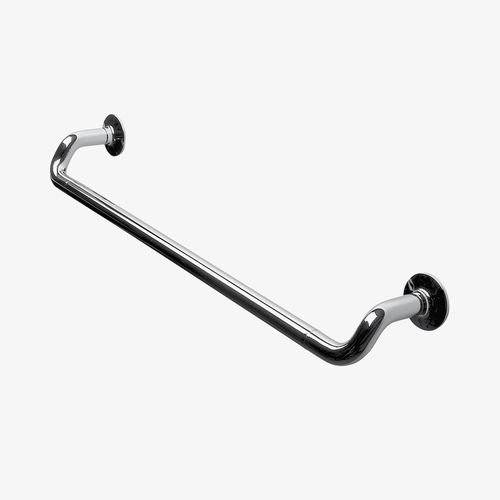 Portasalviette a 1 barra - PTTB25 - Waterworks - da parete / in ottone / in metallo cromato