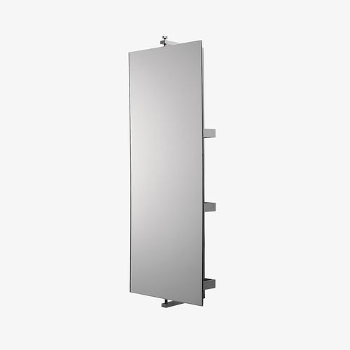 Specchio da bagno a muro - WWMR24 - Waterworks - contemporaneo / rettangolare / in acciaio inossidabile