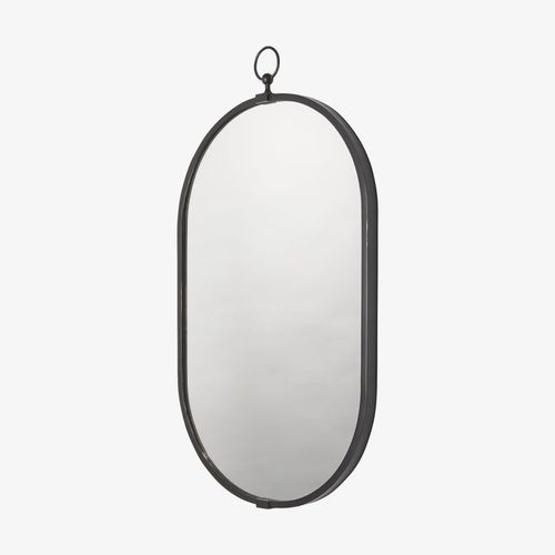 Specchio da bagno a muro - COMR01 - Waterworks - contemporaneo / ovale / in ottone