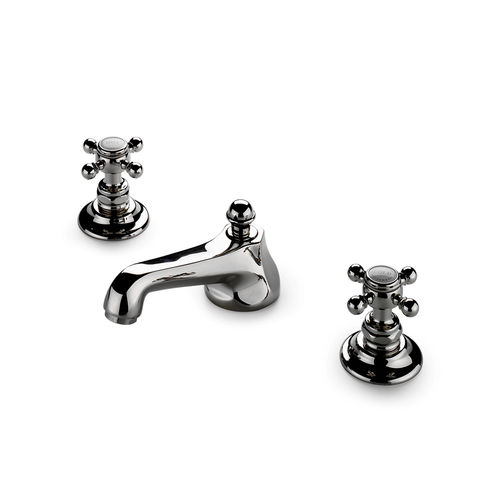 Miscelatore doppio comando per lavabo - ATLS26 - Waterworks - da appoggio / in metallo cromato / in ottone