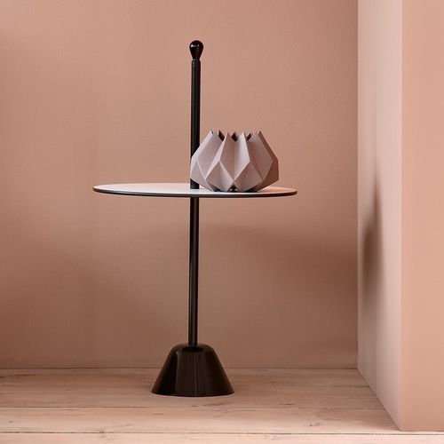 Tavolo d'appoggio contemporaneo - SERVOMUTO - Zanotta - in laminato / in plastica / con supporto in acciaio verniciato