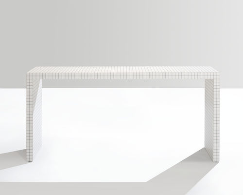 Consolle contemporanea - QUADERNA - Zanotta - in laminato / in plastica / con supporto in laminato