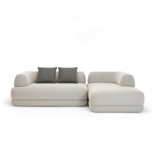 Divano modulare - BUMPER - Zanotta - d'angolo / contemporaneo / in tessuto