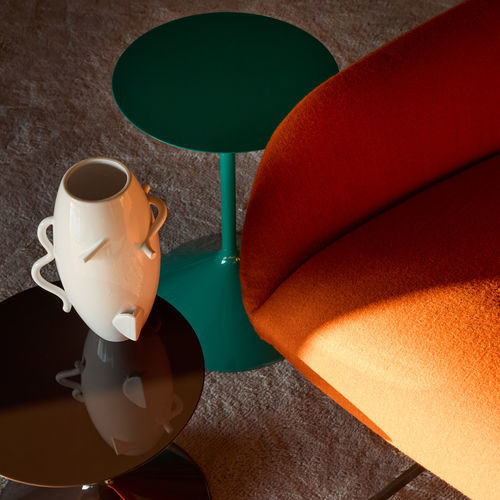 Vaso contemporaneo - DEALBATA 9550 - Zanotta - in laterizio / fatto a mano / di Alessandro Mendini