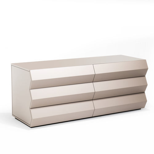 Cassettone contemporaneo - Z24  - Zanotta - in MDF laccato / con cassetti / rettangolare