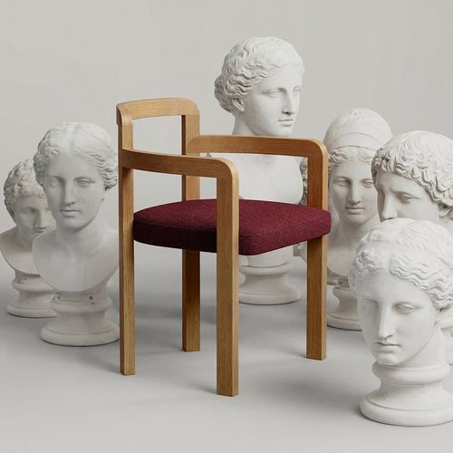 Sedia contemporanea - CAMPA - Zanotta - da interno / in poliuretano / in PET