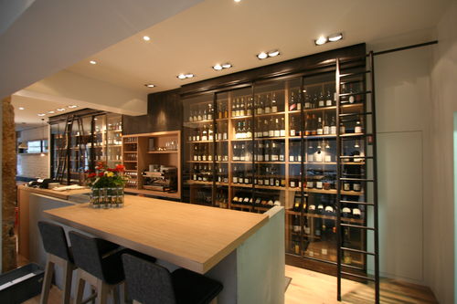 Cantinetta professionale - SATURNE - COFRAVIN - da incasso / in legno / su misura