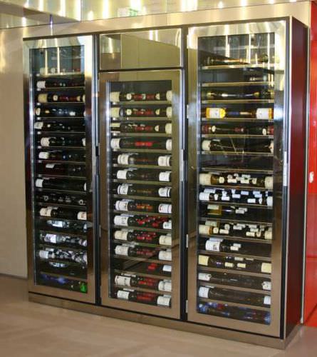 Cantinetta professionale - TIREL - COFRAVIN - da incasso / in ottone / su misura