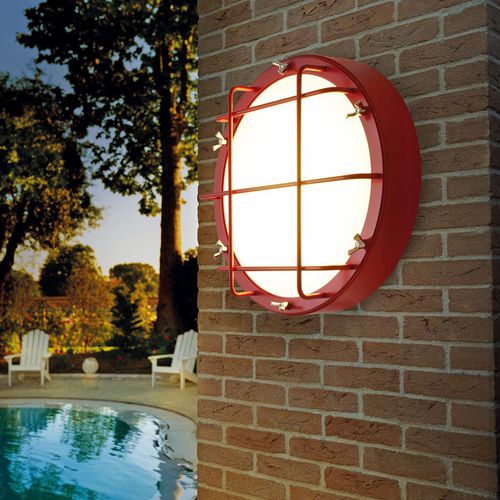 Applique contemporanea - CANTIERE - ZAVA SRL - da esterno / in ferro / in Plexiglas®