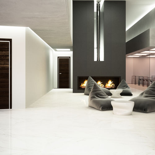 Piastrella in gres porcellanato - HELLAS - BALDOCER - levigata / opaca / da interno