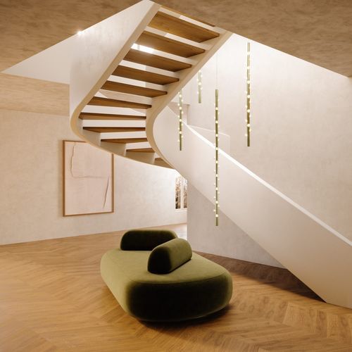 Lampada a sospensione - Lucy - JSPR - in alluminio anodizzato / contemporanea / con cavo