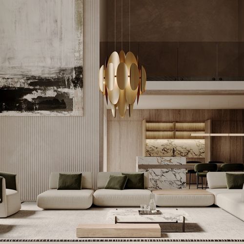 Lampada a sospensione - Sovereign - JSPR - in alluminio anodizzato / contemporanea / con cavo