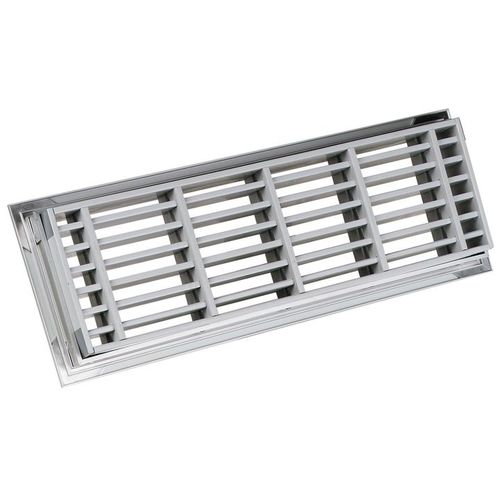 Griglia di ventilazione in alluminio - 466/1 - RENSON - rettangolare / per esterni / professionale