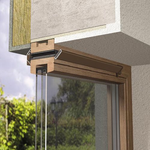 Aeratore da finestra fonoassorbente - SONOSLOT® - RENSON - autoregolabile / impermeabile