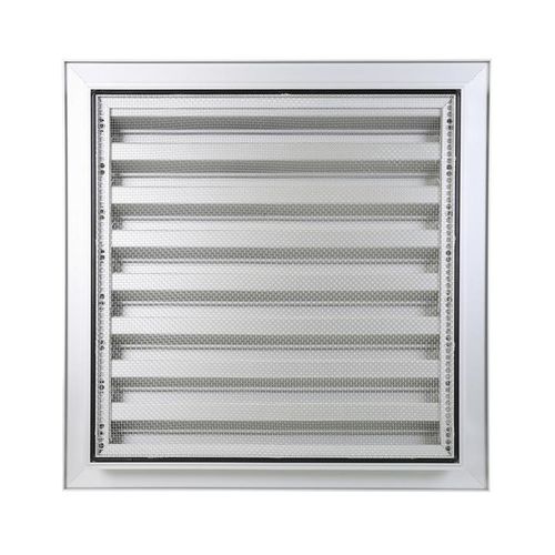 Griglia di ventilazione in alluminio - 411 - RENSON - rettangolare / per esterni / professionale