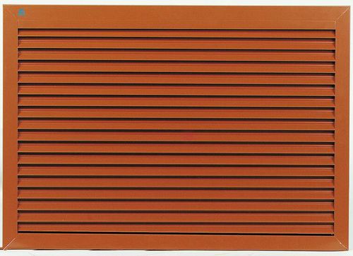 Griglia di ventilazione in alluminio - 412 - RENSON - rettangolare / per esterni / per uso residenziale