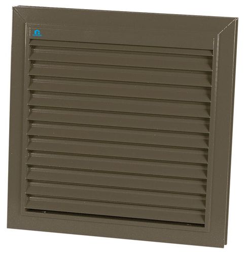 Griglia di ventilazione in alluminio - 415 - RENSON - quadrata / per esterni / professionale