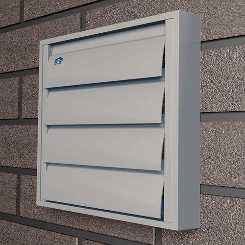 Griglia di ventilazione in alluminio - 433 - RENSON - quadrata / per esterni / per uso residenziale