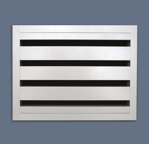 Griglia di ventilazione in alluminio - 468AK/1 - RENSON - rettangolare / per esterni / per uso residenziale