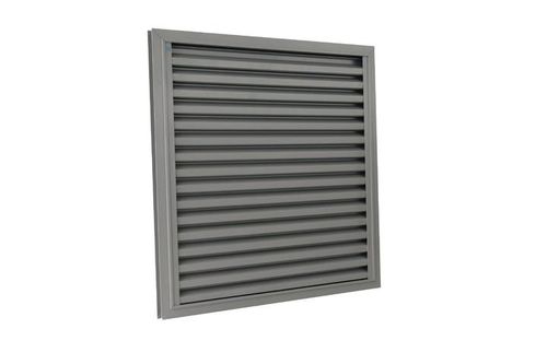 Griglia di ventilazione in alluminio - 494 - RENSON - quadrata / per esterni / professionale
