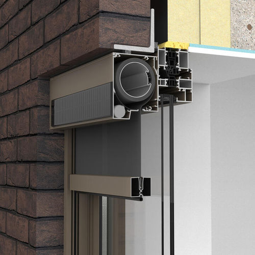 Tenda avvolgibile a rullo - FIXSCREEN® MINIMAL SMALL M1 SOLAR  - RENSON - per finestra / in tessuto / da esterno