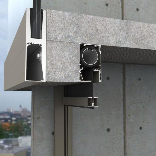 Tenda avvolgibile a rullo - FIXSCREEN® MINIMAL SMALL M7A F - RENSON - per finestra / per veranda / in tessuto
