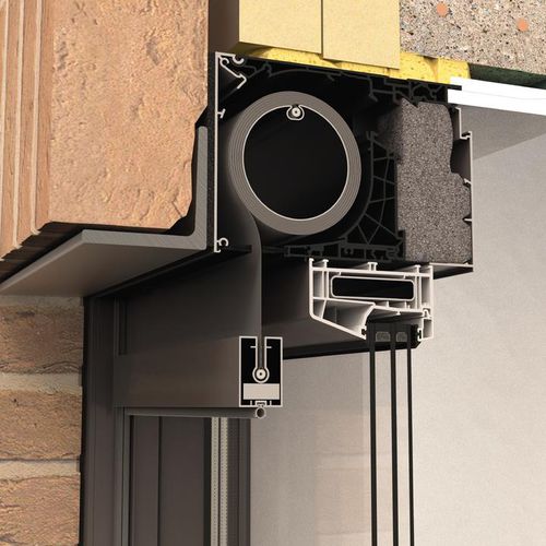 Aeratore da finestra acustico - FIXSCREEN® MONO AK  - RENSON - a prova di vento / autoregolabile