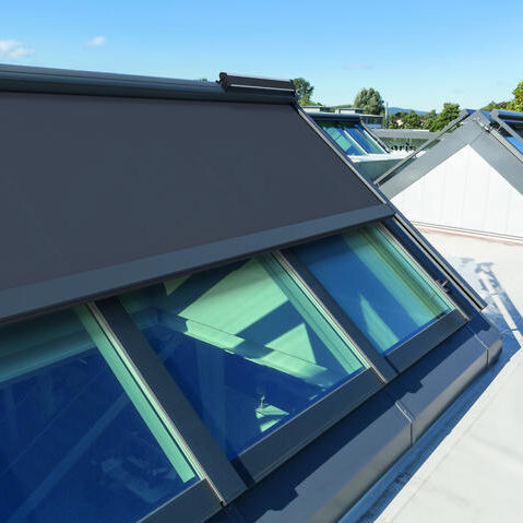 Tenda avvolgibile a rullo - TOPFIX® SOLAR  - RENSON - per finestra da tetto / per tetto vetrato / per esterno