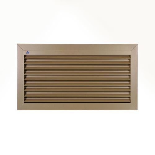 Griglia di ventilazione in alluminio - 412VA  - RENSON - rettangolare / per esterni / professionale
